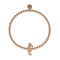 Récif | Or rose 18 carats | Bracelet à breloques hippocampe